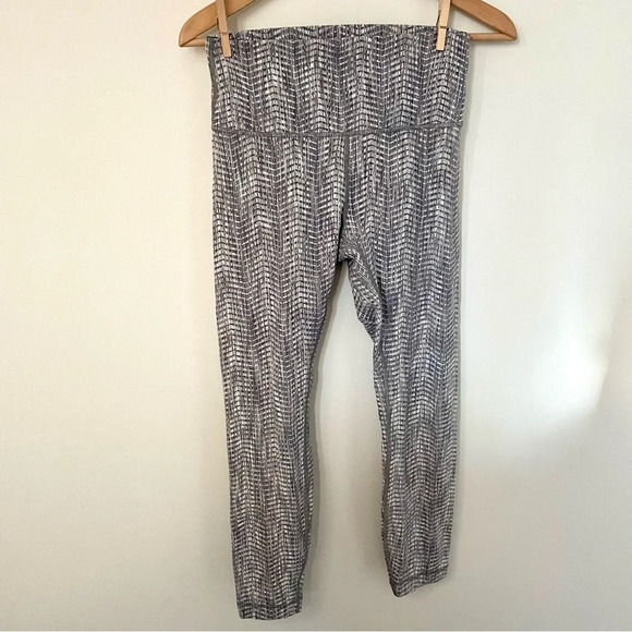 Lululemon Wunder Under Hi-Rise 7/8 Tight *25" Luon Arrow Battleship Silver - Picture 5 of 9